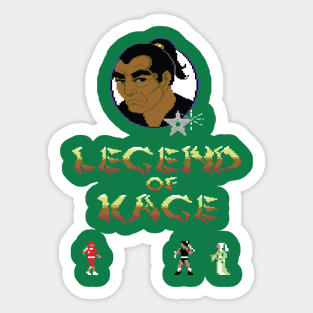 Legend of Kage Sticker